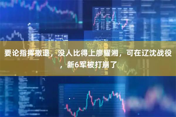 要论指挥撤退，没人比得上廖耀湘，可在辽沈战役，新6军被打崩了